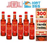  Nước mắm tôm biển Làng Chài Xưa, thùng 6 chai 525ml Hồng Ngọc Đại Dương 300 năm truyền thống (chai) 