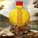  Nước Mắm Tĩn cá cơm vàng ruột đỏ độ đạm 60N, COMBO 2 bình 250ml rin nguyên chất không chất bảo quản ( bình gốm ) 