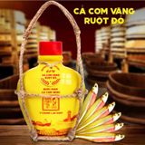  Nước Mắm Tĩn cá cơm vàng ruột đỏ độ đạm 60N, COMBO 2 bình 250ml rin nguyên chất không chất bảo quản ( bình gốm ) 
