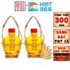  Nước Mắm Tĩn cá cơm vàng ruột đỏ độ đạm 60N, COMBO 2 bình 250ml rin nguyên chất không chất bảo quản ( bình gốm ) 