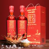  Nước mắm Tĩn Tôm Biển độ đạm 45N, chai thủy tinh 500ml (chai) 