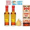  Nước Mắm Tĩn Cá Cơm Vàng Ruột Đỏ Độ Đạm 60N, COMBO 2 Chai Thuỷ Tinh 250ml (chai) 