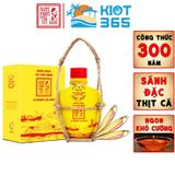  Nước mắm Tĩn cá cơm vàng ruột đỏ độ đạm 60N, 250 ml rin nguyên chất truyền thống không chất bảo quản ( bình gốm ) 