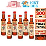  Nước mắm nhỉ cá cơm than Làng Chài Xưa, Thùng 6 chai 525ml Đặc Biệt Thanh Dịu An toàn (chai) 