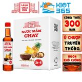  Nước mắm chay 3 trong 1 Làng Chài Xưa 525ml trái thơm nấm ngọt đậu nành 300 năm truyền thống (chai) 