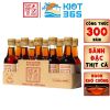  Nước Mắm Tĩn Mini Du Lịch 40N, Lốc 10 Chai 60ml Rin Nguyên Chất Truyền Thống (chai) 