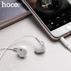 Tai nghe nhét tai HOCO M57 có dây, Jack 3.5mm, dài 1.2m, tương thích nhiều thiết bị -SHINSTORE