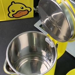 Bình đun nước siêu tốc G.Duck chú vịt vàng dễ thương 2L, Ấm đun nước tự động thép 304 chống gỉ sét -SHINSTORE
