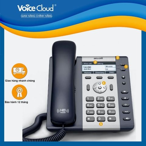  Điện thoại IP Wifi Atcom A20W - Điện thoại cho doanh nghiệp 