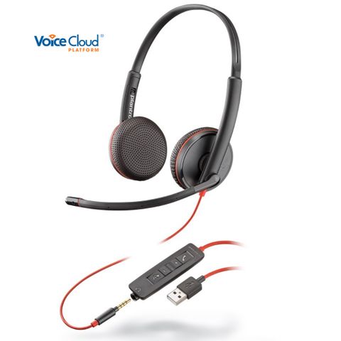  Tai nghe Plantronics Blackwire C3225 USB-A 