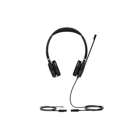  Yealink YHS36 - tai nghe tổng đài 2 bên - đệm da 