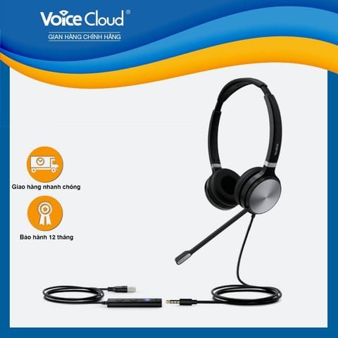  Yealink UH36 Dual_Tai nghe 2 bên_Tai nghe tổng đài 