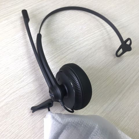  Yealink UH34 Mono Teams_Tai nghe tổng đài_Cổng USB_1 bên tai dành cho Call Center 