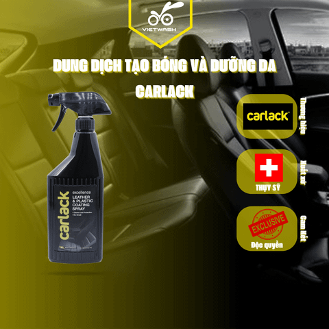 Dung dịch dưỡng và tạo bóng da thật Carlack 500ml