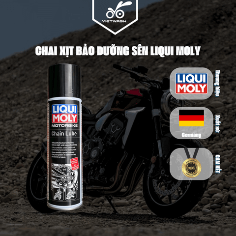 Chai xịt bảo dưỡng sên, bôi trơn sên Liqui Moly 250ml