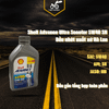 Nhớt xe máy, nhớt xe ga Shell Advance Ultra Scooter 5W40 API SN 800ml