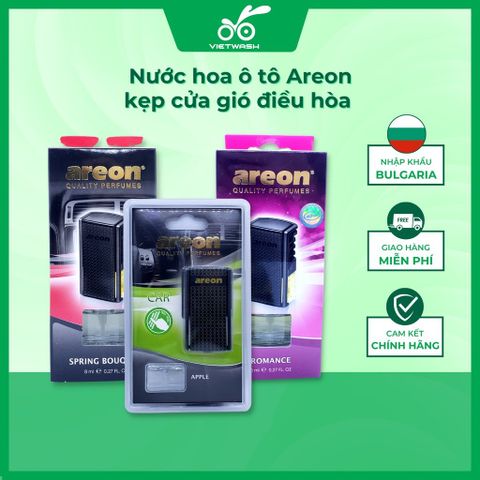 Nước hoa ô tô Areon kẹp cửa gió khử mùi điều hòa