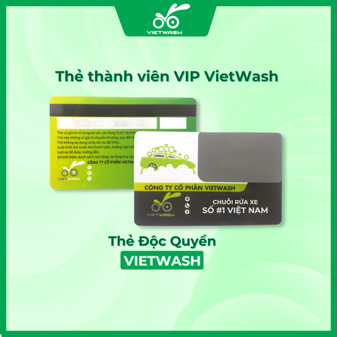 [Ô tô] Thẻ VIP Rửa ngoài 3 tháng