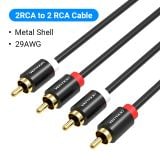  Dây Cáp Âm Thanh 2RCA to 2RCA VENTION VAB-R06 