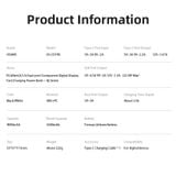  Pin Dự Phòng USAMS CD189 9000mAh 20W (Digital Display, USB+Type-C port, Trong suốt, PD + QC3.0) 