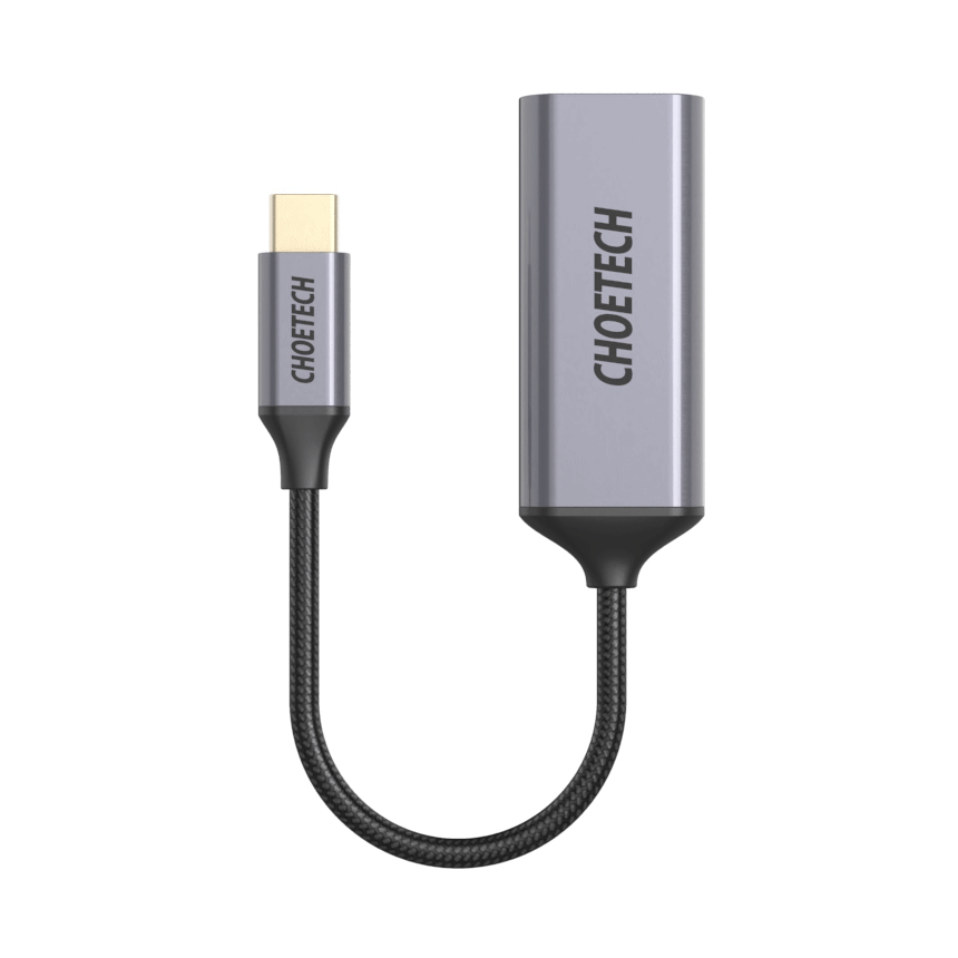 Bộ chuyển đổi Choetech H10 USB-C to HDMI 4K 60Hz đang hoạt động