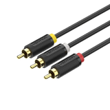  Dây cáp âm thanh chất lượng cao 3-Male to 3-Male RCA VENTION BCABG (1.5M, RCA Cable) 