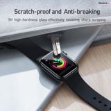  Kính cường lực dẽo Full viền 5 lớp chống trầy cho Apple Watch Baseus Full-Screen 3D Curved Tempered Glass ( 0.2mm, Soft Screen Protector for Apple Watch Series 1/2/3/4/5) 