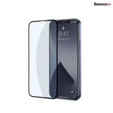  Kính cường lực 3D tràn viền dùng cho iPhone 12 Series Baseus full-Screen Curved Tempered Glass (Bộ 2 miếng, 0.3mm, Full Coverage Screen protector) 