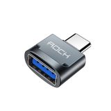  Đầu chuyển OTG ROCK CA03 USB AF to Type-C 3.0 