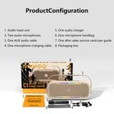  Loa Karaoke Bluetooth NowGo C1 100W (Bluetooth v5.3, 30H, Hỗ trợ 2 Micro Karaoke) 