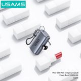  Pin Dự Phòng Mini USAMS CD252 PB82 10000mAh 20W (With Built-in Type-C port) 