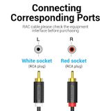  Dây cáp âm thanh chất lượng cao 2-Male to 2-Male RCA VENTION BCMBG (1.5M, RCA Cable) 