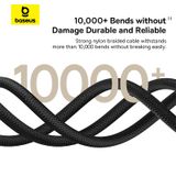  Cáp Sạc Nhanh Baseus Dura Series C to Lightning 20W (480Mbps) 