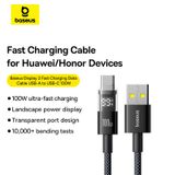  Cáp Sạc Nhanh USB to Type-C Baseus Display 2 100W (Digital Display, 480Mbps) 