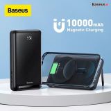  Pin Sạc Dự Phòng Không Dây Baseus Magnetic Bracket Wireless Fast Charge Power Bank 10000mAh 20W (With Baseus Xiaobai fast charging Cable C to C 60W 50cm) 