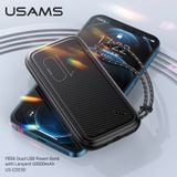  Pin Dự Phòng USAMS CD150 10000mAh 10W (Dual Input, Dual USB, Kèm Dây Đeo) 