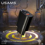  Củ Sạc Nhanh C+A USAMS CC120 T35 20W (QC3.0+PD3.0) 