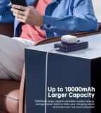  Pin Dự Phòng Kiêm Đế Sạc Đứng Không Dây 15W 3-in-1 Qi2 Choetech B750 10000mAh 20W 