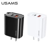  Củ Sạc Nhanh C+A USAMS CC120 T35 20W (QC3.0+PD3.0) 