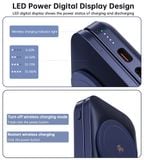  Pin Dự Phòng Kiêm Đế Sạc Đứng Không Dây 15W 3-in-1 Qi2 Choetech B750 10000mAh 20W 