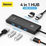  Hub Mở Rộng Kết Nối Baseus Lite Series USB/Type C to USB 3.0 (3 port USB3.0/5Gbps High speed/Docking Station) 