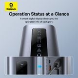  Hub Mở Rộng Đa Năng Baseus Spacemate Series 11-in-1 Docking Station WIN Version ( xuất 3 màn hình mở rộng MST cho Windows ) 
