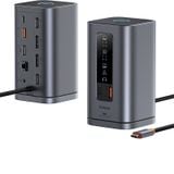  Hub Mở Rộng Đa Năng Baseus Spacemate Series 11-in-1 Docking Station WIN Version ( xuất 3 màn hình mở rộng MST cho Windows ) 