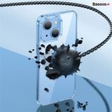  Combo Ốp Lưng  Kính Cường Lực iPhone 14 Series Baseus SuperCeramic Series Glass Case (Combo Ốp lưng kèm Cường lực) 