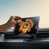  Giá Đỡ Điện Thoại Ô Tô Baseus Lightchaser Series Triple-Coil Wireless Charging Electric Car Mount (Sạc không dây 15W) 