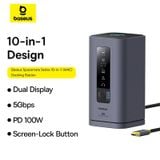  Hub Mở Rộng Đa Năng Baseus Spacemate Series 10-in-1 MAC Version ( xuất 2 màn hình mở rộng MST cho MAC OS) 