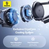  Đế Sạc Đứng Không Dây 3-in-1 Qi2 Baseus EnerFill FS41 with TEC Cooling 15W (Adjust 70° angle, Kèm 45W Adapter US + 1m C to C Cable) 