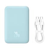  Pin Sạc Dự Phòng Không Dây Tích Hợp Nam Châm Baseus Magnetic Wireless Charging Power bank 10000mAh 20W (With Baseus Xiaobai series Cable Type-C to Type-C 60W(20V/3A) 50cm) 