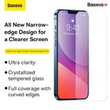  Cường Lực CW-YMS Baseus 0.3mm Full-glass Crystal Tempered Glass Film Cho iPhone 13/13 Pro Max (2pcs/pack+Pasting Artifact) 