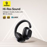  Tai Nghe Chụp Tai Không Dây Baseus Bowie H1s (Bluetooth v5.4, 120Hrs, BISA, ANC) 